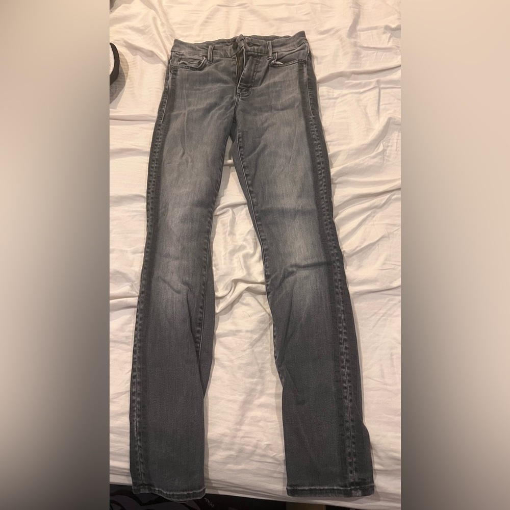 Mother Gray Skinny Jeans - size 25
